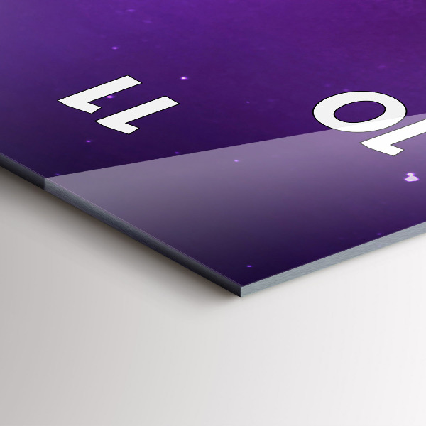 Vertikálne hodiny Polárna žiara