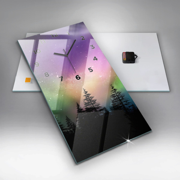 Vertikálne hodiny Polárna žiara