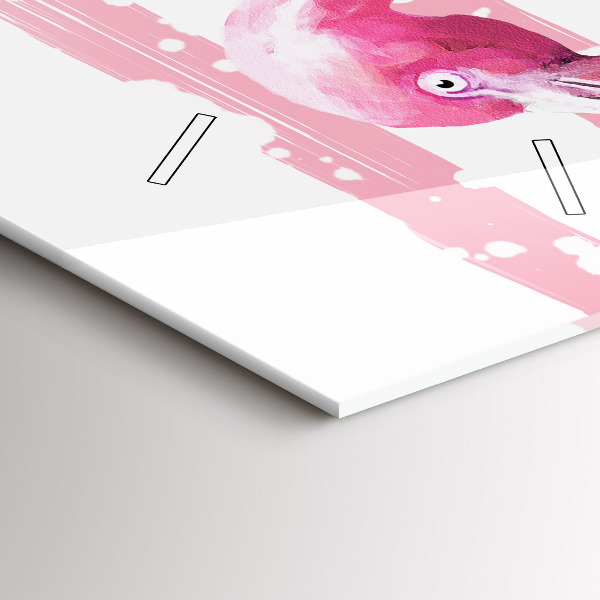 Vertikálne hodiny Grafika Flamingo