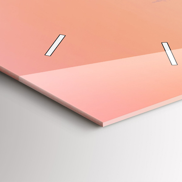 Vertikálne hodiny Les v hmle