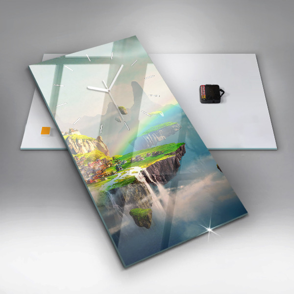 Vertikálne hodiny Čínska fantázia