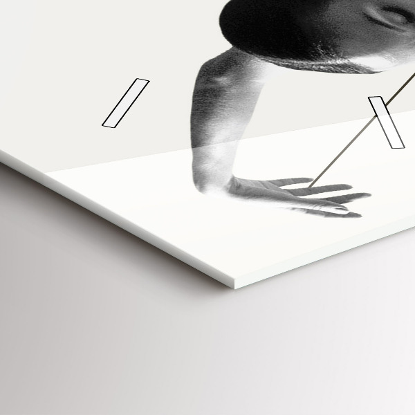 Vertikálne hodiny Abstraktná tanečnica