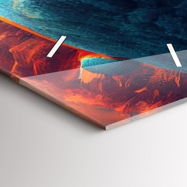 Vertikálne hodiny Futuristický svet