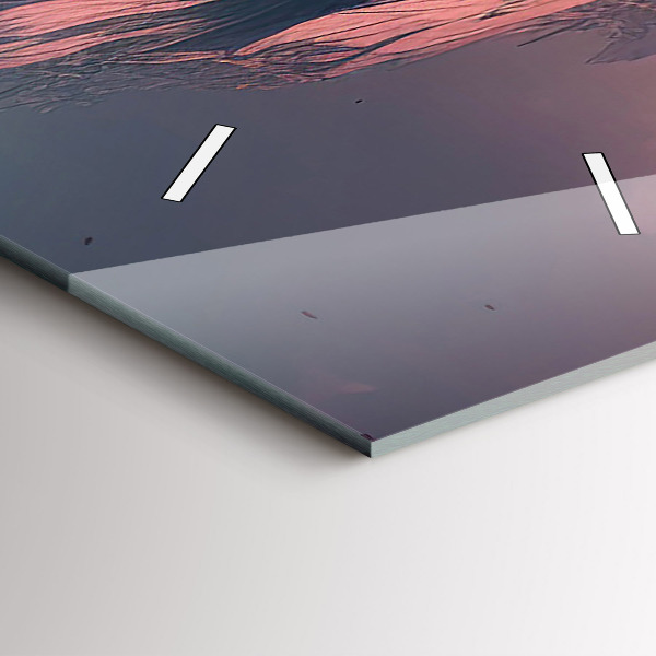 Vertikálne hodiny Čarovný les a hory