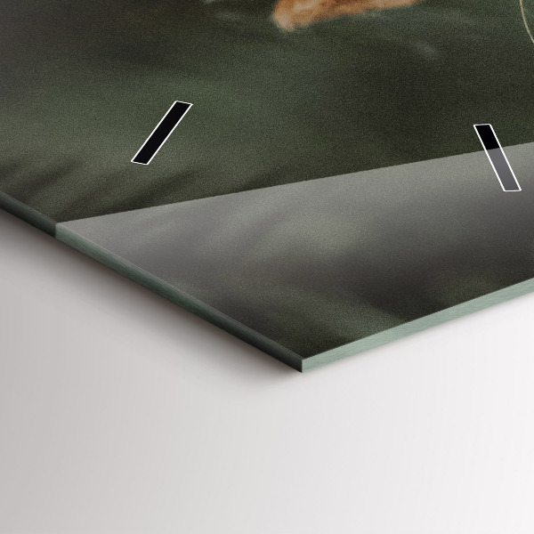 Vertikálne hodiny Veverička a divoká príroda