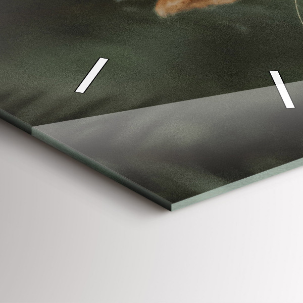 Vertikálne hodiny Veverička a divoká príroda