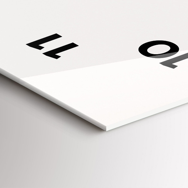 Vertikálne hodiny Islandská vodopádová krajina