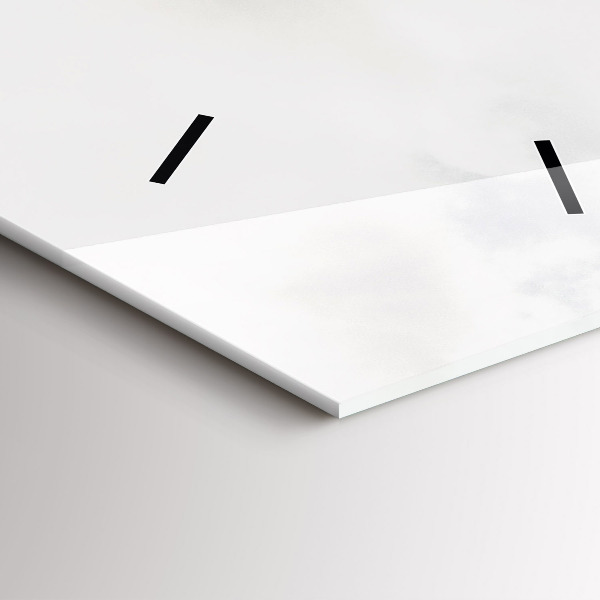 Vertikálne hodiny Výhľad na hory