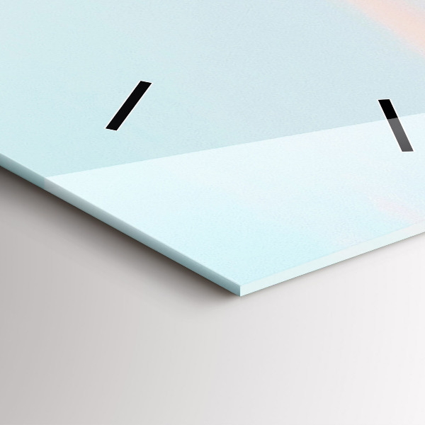 Vertikálne hodiny Pohorie v zime