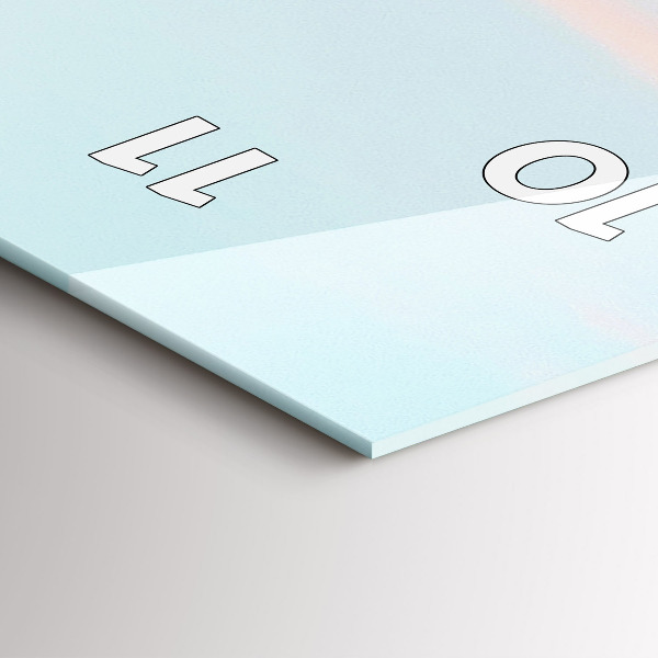 Vertikálne hodiny Pohorie v zime