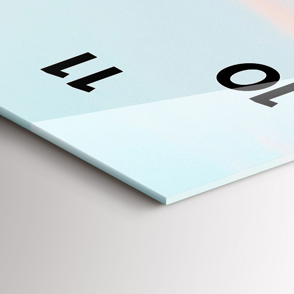 Vertikálne hodiny Pohorie v zime