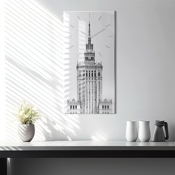 Vertikálne hodiny Palác kultúry a vedy