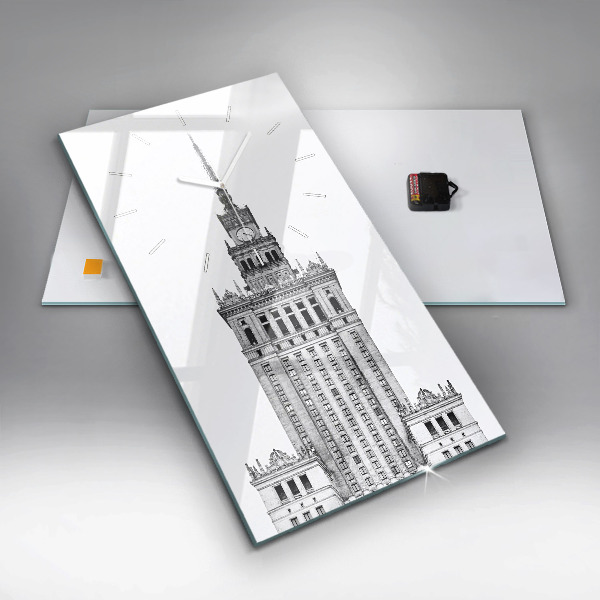 Vertikálne hodiny Palác kultúry a vedy