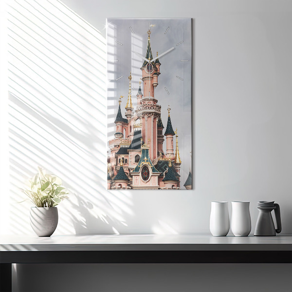 Vertikálne hodiny Zámok Disneyland v Paríži