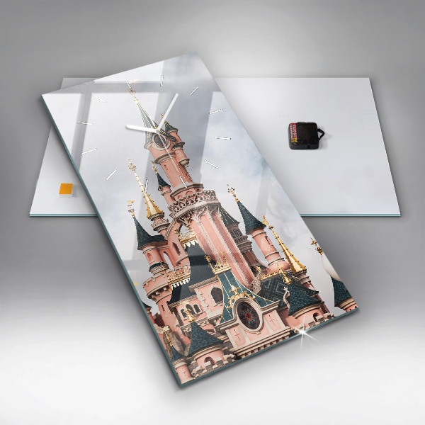 Vertikálne hodiny Zámok Disneyland v Paríži