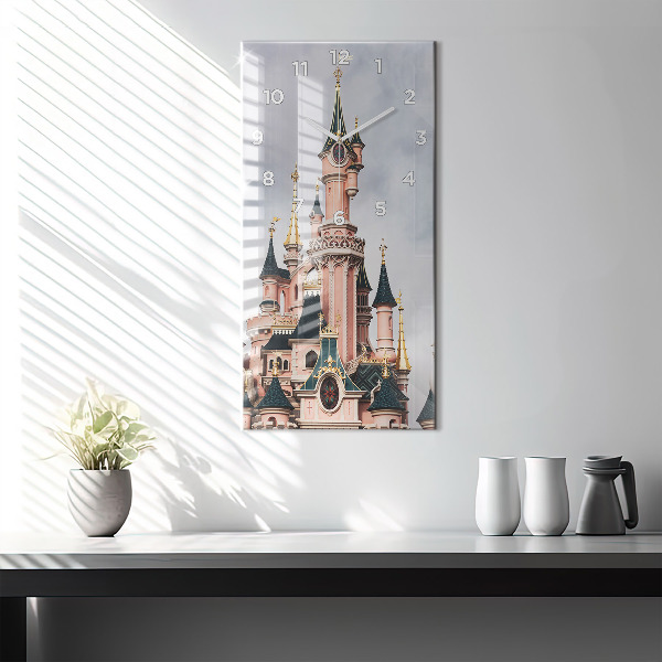 Vertikálne hodiny Zámok Disneyland v Paríži