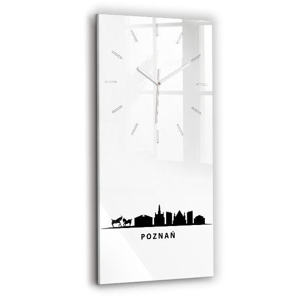 Vertikálne hodiny Panoramatická grafika Poznaň