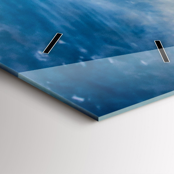 Vertikálne hodiny Východ slnka Baltské more