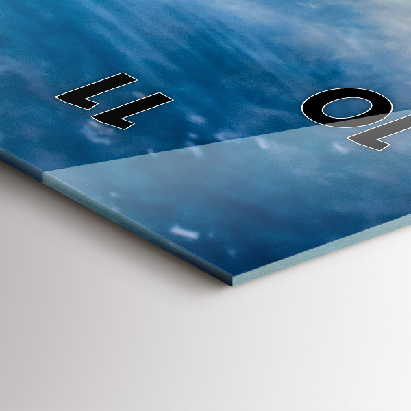 Vertikálne hodiny Východ slnka Baltské more