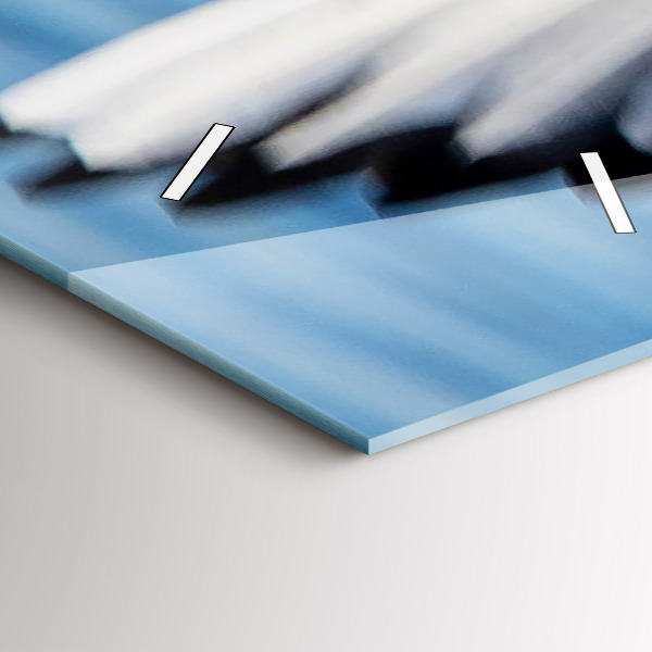 Vertikálne hodiny Čajky v Gdyni