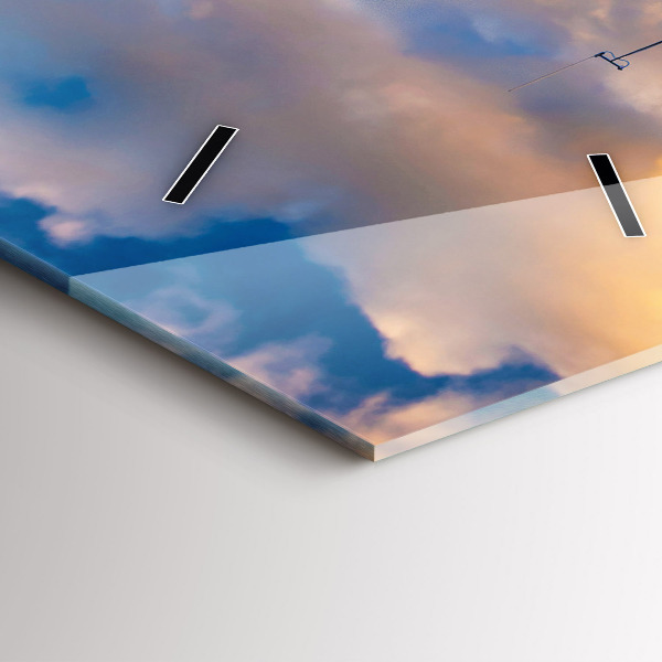 Vertikálne hodiny Maják a Baltské more