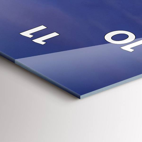 Vertikálne hodiny Mólo pri Baltskom mori