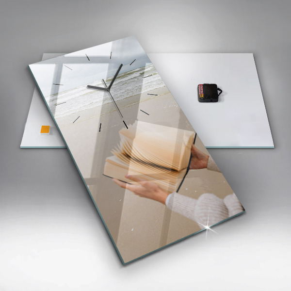 Vertikálne hodiny Chvíľka s knihou