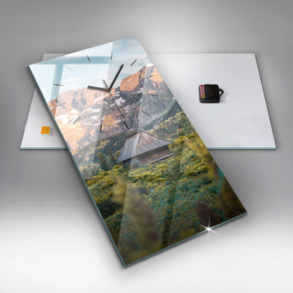 Vertikálne hodiny Chata v Tatrách