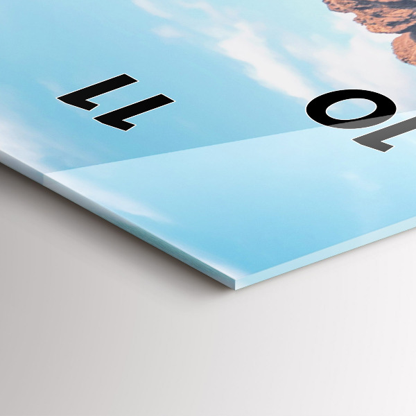 Vertikálne hodiny Chata v Tatrách