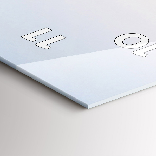 Vertikálne hodiny Jazero a hory