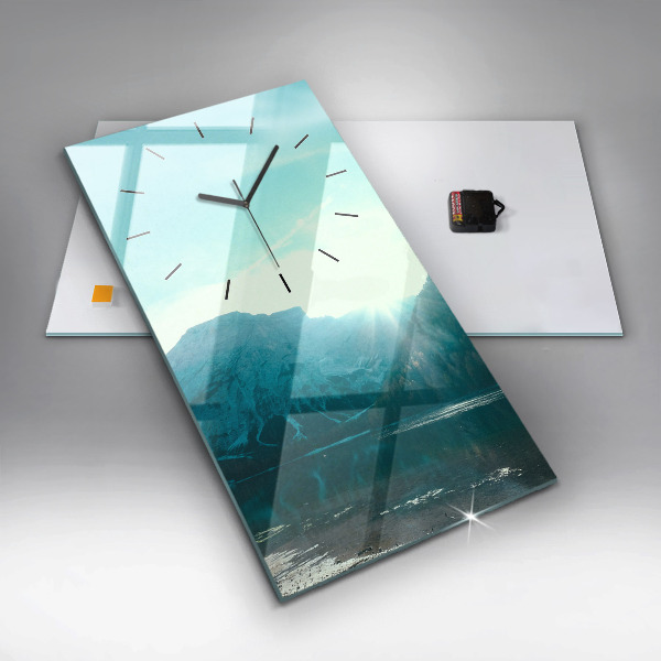 Vertikálne hodiny Hora a rieka v Poľsku