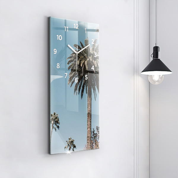 Vertikálne hodiny Palmy v Los Angeles