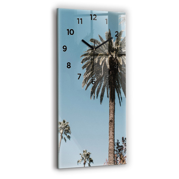 Vertikálne hodiny Palmy v Los Angeles