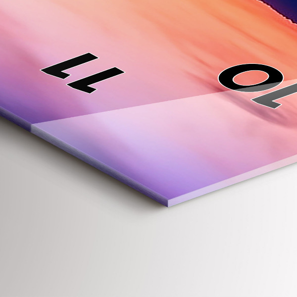 Vertikálne hodiny Nápis spomienok