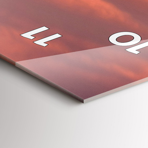 Vertikálne hodiny Panoráma mesta Philadelphia
