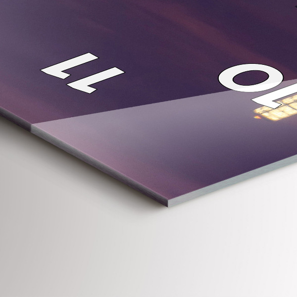 Vertikálne hodiny Panoráma mesta Philadelphia