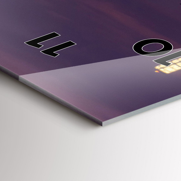 Vertikálne hodiny Panoráma mesta Philadelphia