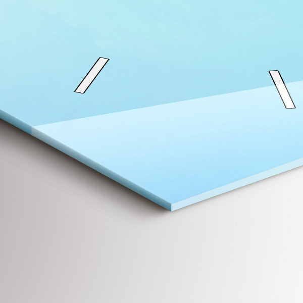 Vertikálne hodiny Jazero s horami