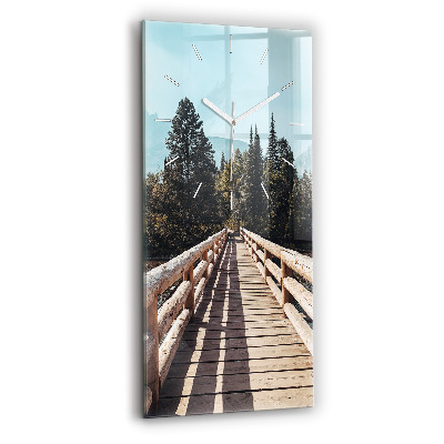 Vertikálne hodiny Hory v Yellowstone