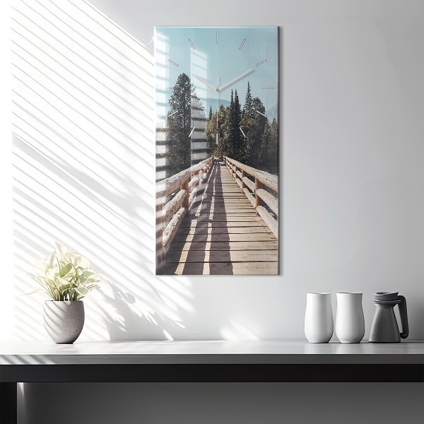 Vertikálne hodiny Hory v Yellowstone