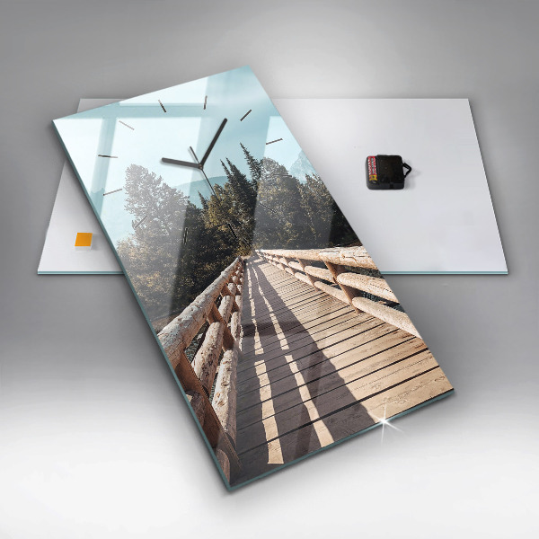 Vertikálne hodiny Hory v Yellowstone