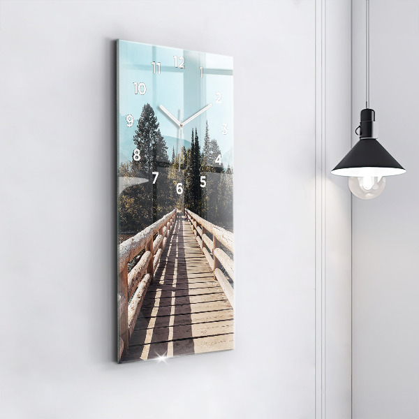 Vertikálne hodiny Hory v Yellowstone