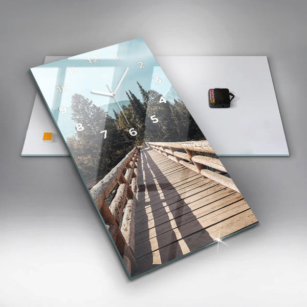 Vertikálne hodiny Hory v Yellowstone