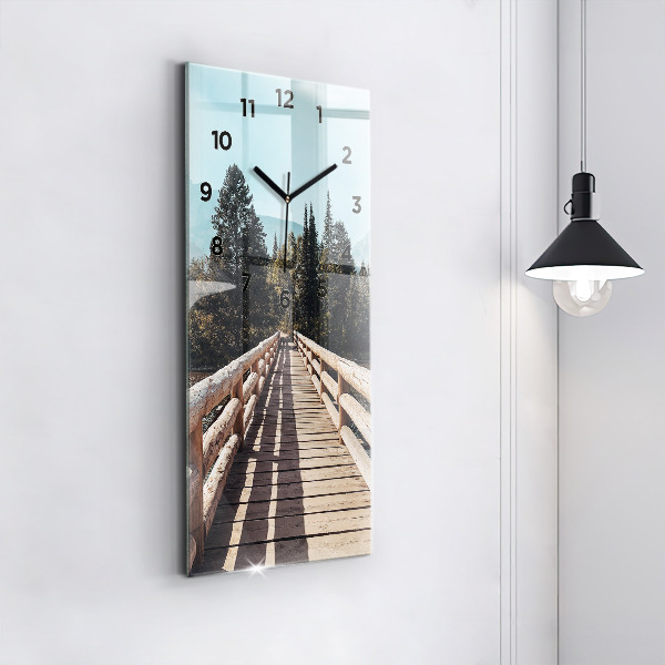 Vertikálne hodiny Hory v Yellowstone