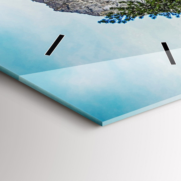 Vertikálne hodiny Yosemitský drevený most