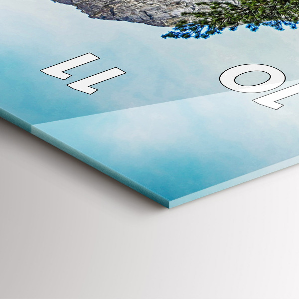 Vertikálne hodiny Yosemitský drevený most