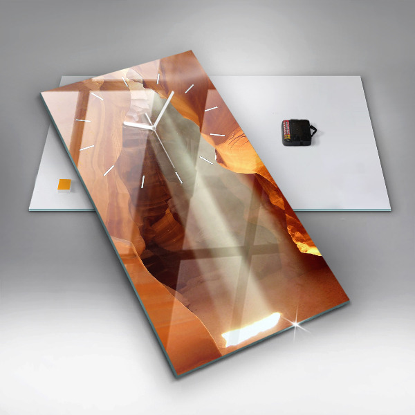 Vertikálne hodiny Púštny kaňon