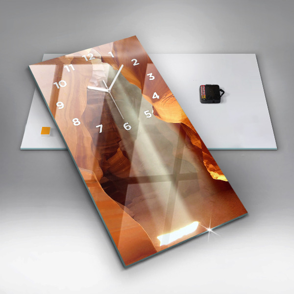 Vertikálne hodiny Púštny kaňon