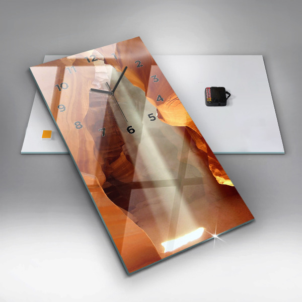 Vertikálne hodiny Púštny kaňon