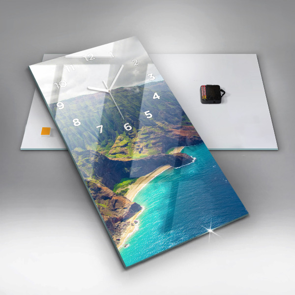 Vertikálne hodiny More na Havaji